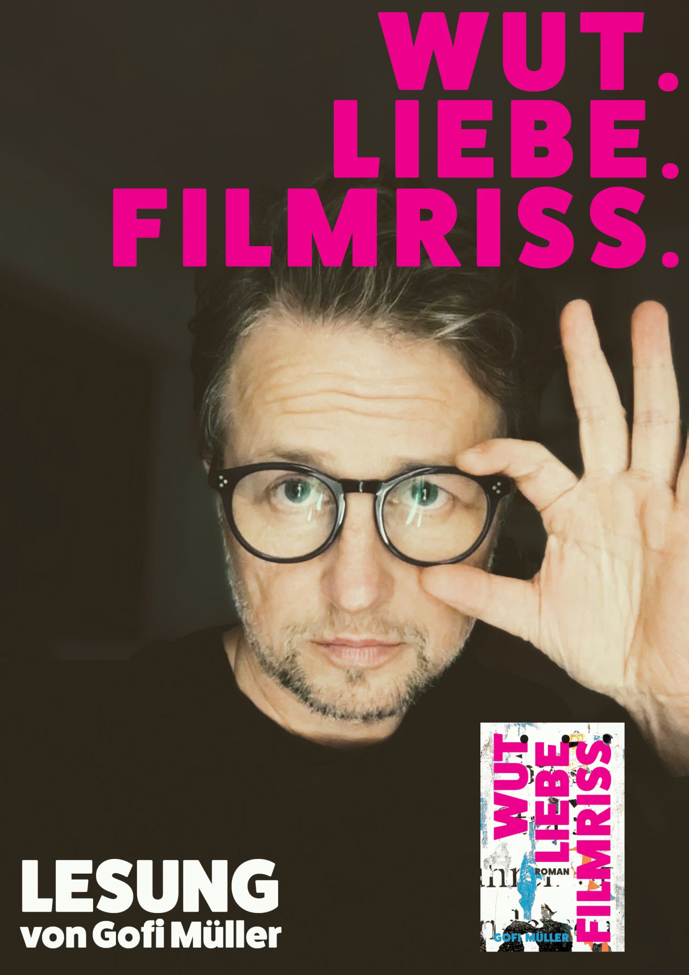 Preview-Lesung WUT. LIEBE. FILMRISS.